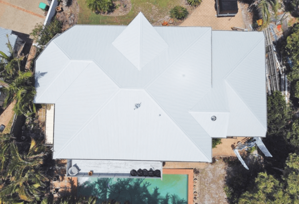 Metal roofing and building detail